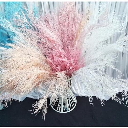 10pcs Artificial Peacock Rime Branch For Plant Wall Background Wedding Archway Ceiling Home Hotal Office Bar Decorative