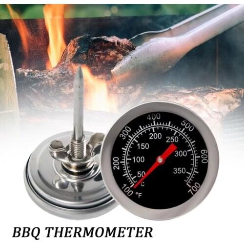 Stainless steel BBQ Accessories Grill Meat Thermometer Dial Temperature Gauge Gage Cooking Food Probe Household Kitchen Tools