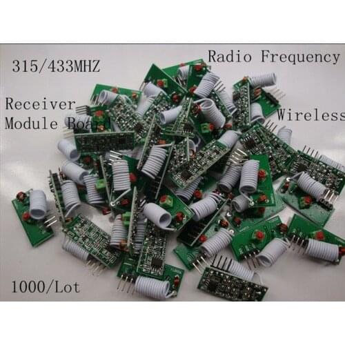 5VRF wireless remote control module Ordinary super- regeneration receiver module board 315/433MHZ DC5V (ASK /OOK) 1000PCS/lot