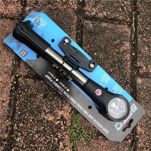 BETO Shock Supreme SP-006AG Shock absorber/tire 2-in-1 Bicycle pump 1.5 inch 300 PSI Portable pump