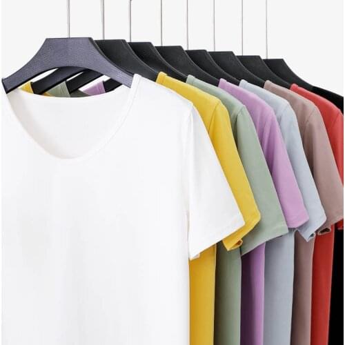 Csywhs Women's Plain T-shirts