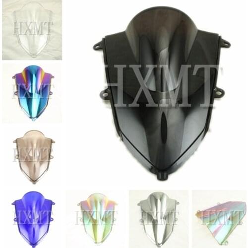 For Honda CBR500R CBR400R 2019 2020 black Motorcycle Bike Windshield WindScreen Double Bubble screen CBR 500R 400R CBR 400 500 R