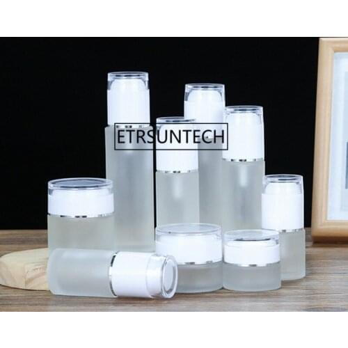 20g 30g 50g 30ml 40ml 50m spray bottles,lotion Glass bottle for perfume, pressure , cream jars, frosted glass bottles F1479