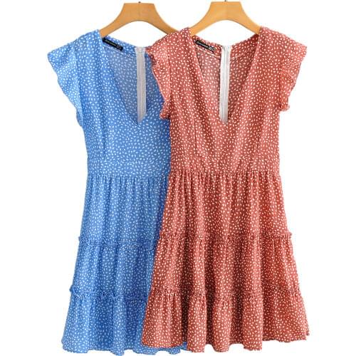 Расклешенные летние платья FUZHAN China At AliExpress