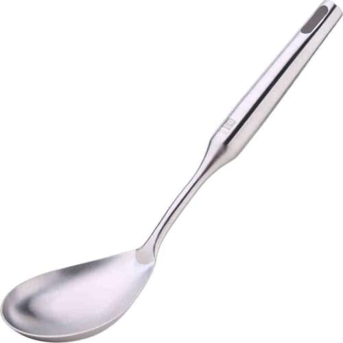 Long Handle 304 Stainless Steel Rice Spoon Kitchen Non-stick Household Rice Spoon Rice Spoon Porridge Spoons Kitchenware