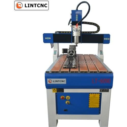 Small mini metal wood stone cnc milling router machine 6090