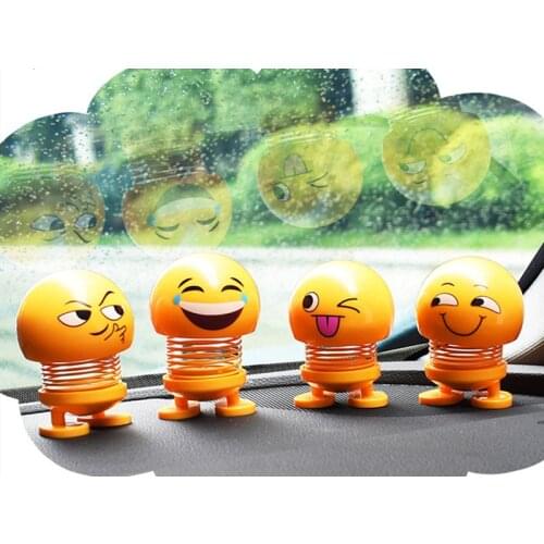 Funny Shaking Head Doll Small Ornaments Lovely Car Accessories Interior Doll Creative Car Toys Car Decoration Accessories