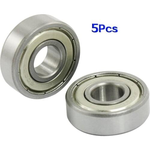New Style 6000Z Radial Shielded Deep Groove Radial Ball Bearing 5 pcs