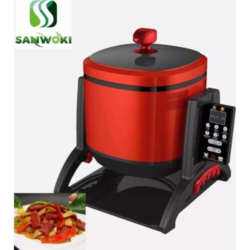 Cook robot Intelligent Automatic Stir Frying Machine Household Electric Cooking Wok Pot Non-stick Cooker Pot fryer machine