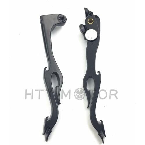 Aftermarket free shipping motorcycle parts Black Hand Brake Clutch Levers Billet Aluminum For 2003-2006 Honda CBR 600RR