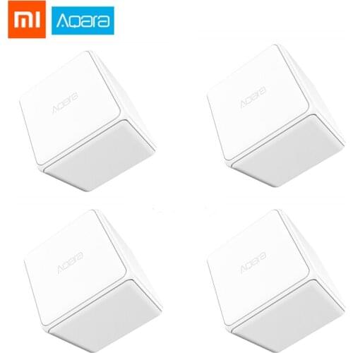 Xiaomi Aaqra Magic Cu-be Controller Wireless Zigbee Version for Smart Home Mi Home App (Must Match with Mi Gateway 2 To Use)
