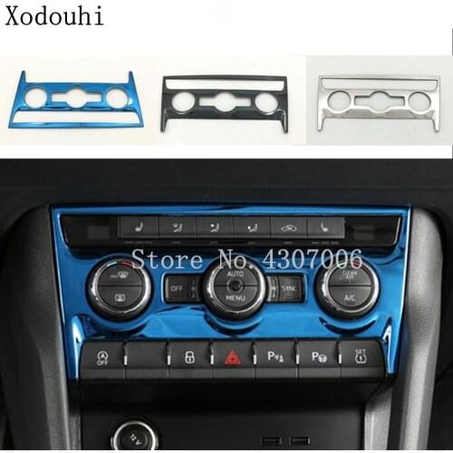 Garnish Inner Trim Middle Air Conditioning Switch Outlet Vent Panel Temperature 1pcs For Skoda Karoq 2017 2018 2019 2020 2021