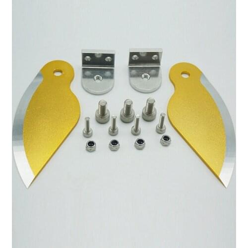 RC Model Parts CNC Alloy Water Knife for 1m 90-26CC Class Electric or Nitro Power Radio Control Speedboats