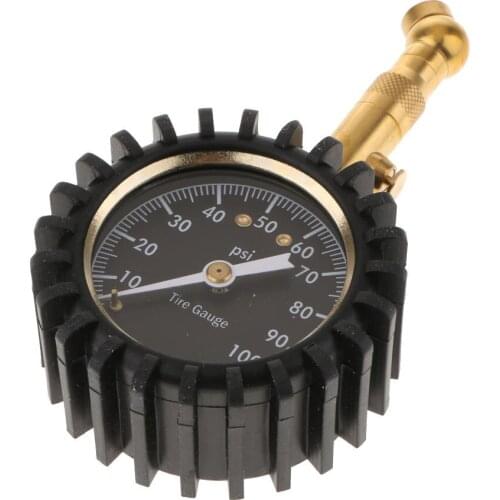 High Precision Tire Pressure Gauge Automobile Tyre Air Pressure Gauge 100PSI