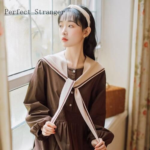 2021 Autumn Winter New Arrival Hot Sale Long Sleeve Bow Collar Women Long Dress