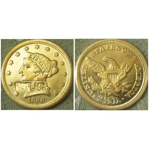 2.5 Liberty Gold 1856-C copy coins