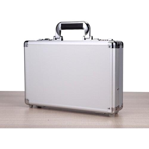 360*240*100mm Aluminum Alloy Tool Box Portable Password Hardware Toolbox High Quality Impact Resistant Safety Case