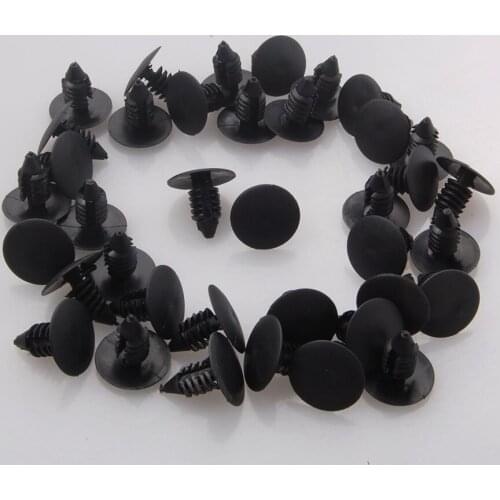 50Pcs Fender Bumper Shield Clip Retainer 389358 Clips For ford Fiesta Fusion Mustang Focus Taurus MKS MKZ Milan Town Car