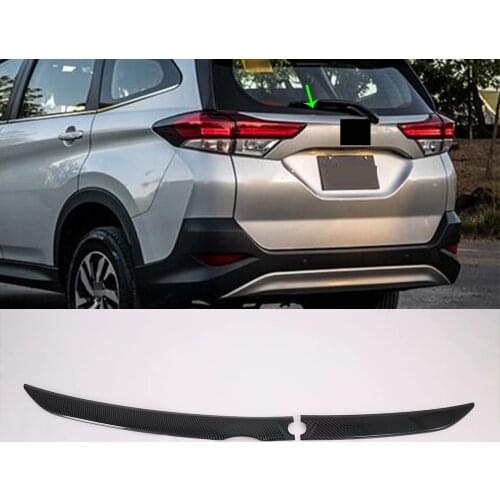 Car Accessories Exterior Decoration ABS Rear Tail Trunk Streamer Lid Molding Cover Trim For Toyota Rush 2019 Car-styling
