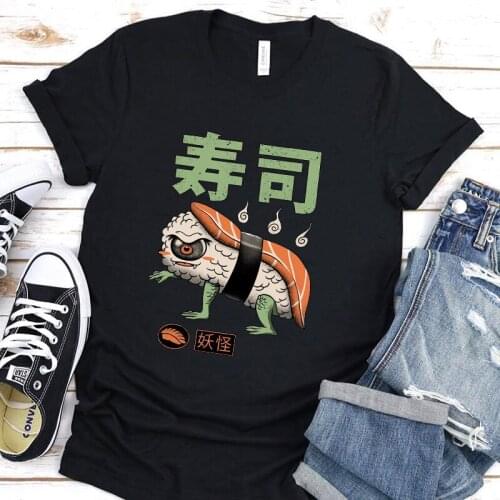 Black Japaneseanime T-Shirt Short-Sleeve High-Street Tops Female Male Fashion Tshirt Wild-Clothing Summer Men Youth Tee-Tops