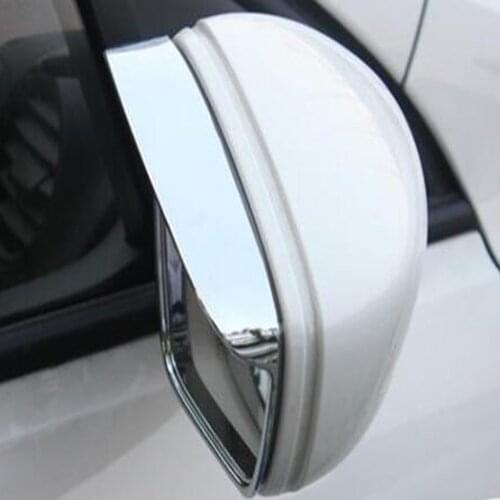 For Volvo XC60 XC 60 2018 2019 Chrome rearview mirror visor cover Awnings Shelter decoration Exterior car-styling accessory part