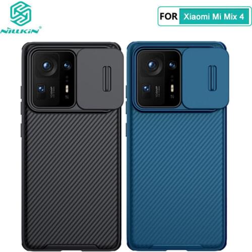 For Xiaomi Mi Mix4 Case Nillkin Slide Protect Lens Camera Protection Case for Xiaomi Mi Mix 4 Cover