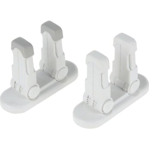 Door Lever Lock - Child Baby Proof Doors Adhesive Lever Handle Safety Lock NEW