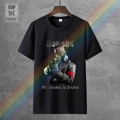 Iron Sky Soldier T Shirt Wehrmacht Soldat Glocke Ufo Haunebu Vril Flugscheibe Casual T Shirt