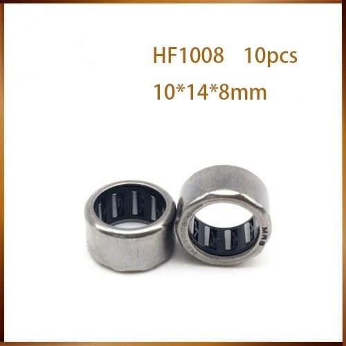Hf1008 2018 Rushed Sale Steel Thrust Bearing Hf1008 One-way Clutch Needle Bearing 10*14*8mm
