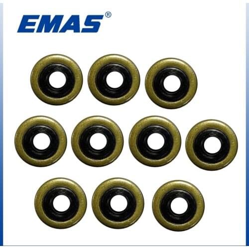 10PCS EMAS Oil Seal for FS220 chainsaw replacement parts