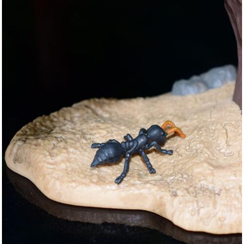 Animal Little Ant Model Simulation Pismire Insect Fairy Garden Moss Miniatures Accessories Decor Action Figures Figurine Toys