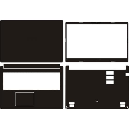 Carbon fiber Laptop Sticker Skin Decals Cover Protector for Acer a315 34 15.6"