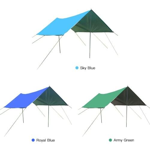 Outdoor Multifunctional Sun Shade Sail Rectangle Canopy for Outdoor Camping Patio Lawn Garden Backyard Awning