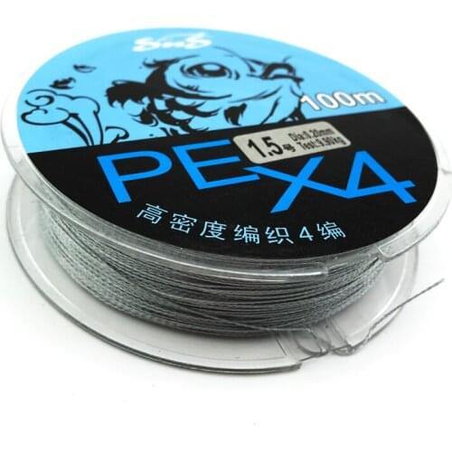 OBSESSION PE Durable Braided wire 4 Strands 10-110LB Multifilament multicolor Braided Fishing Line for Carp Fishing Accessories