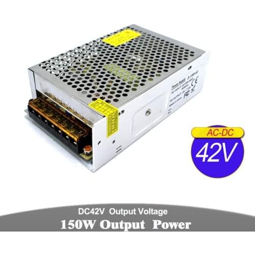 Regulated DC42V 3.6A 150W Power supply Driver Transformers 110v 220V AC DC 42V SMPS For LED Lighting Stepper Motor CNC Router