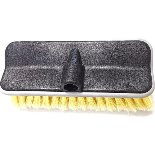 Car Wash Brush Water Fed Brush for Auto Truck Boat Camper Exterior Washing Cleaning Angled Style