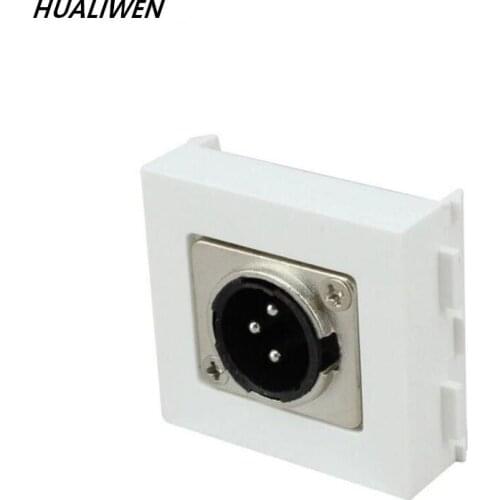 Canon male module microphone audio cable socket home improvement Canon panel 86 type wall socket