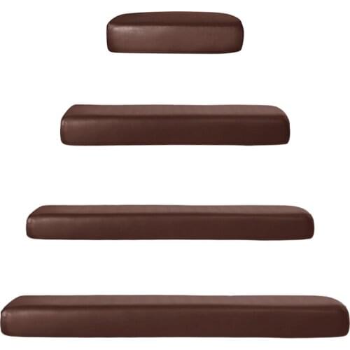 Stretch PU Leather Cushion Cover Waterproof Chair Cover Furniture Indoor