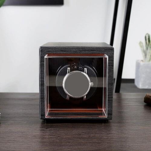 Watch Winder For Automatic Watches Motor Shaker Wooden Watch Accessories Box Storage Collector Mechanical Quiet Vertical Shaker