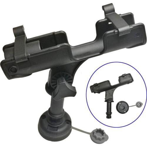 Rowing Boats KAYAK 360 Degrees Rotatable Swivel Fishing Rod Holder Nylon Fishing Support Rod Holder Bracket