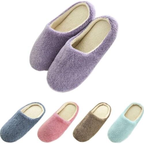 Women Winter Warm Ful Slippers Women Slippers Cotton Sheep Lovers Home Slippers Indoor House Shoes Woman 37-43