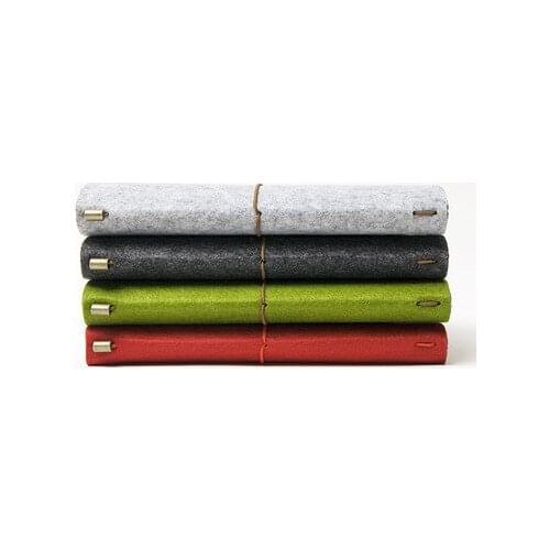 1pcs Standard 22*12.5 felt travel notebook case Diary Notepad