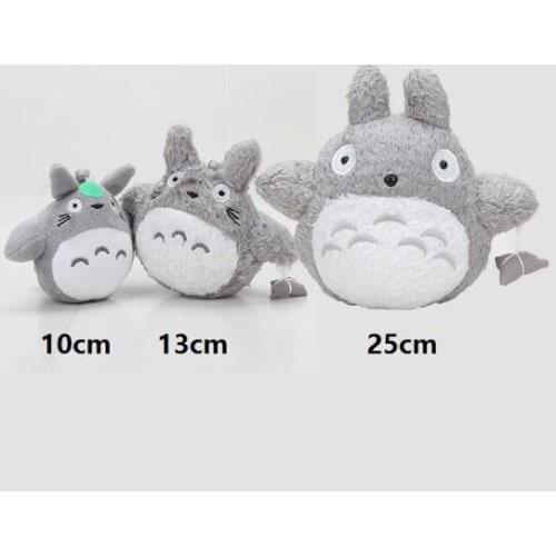10-13cm anime My Neighbor Totoro Plush Toys stuffed plush totoro doll Children Soft Toy Gift for Kids brithday gifts