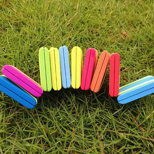 3pcs Wooden Colorful Domino Baby Stacking Game Dominoes Blocks Game Educational DIY Toy Gift Anti Stress Toys