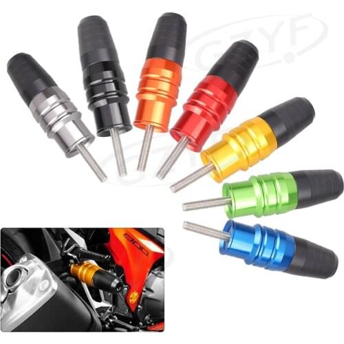 8mm Motorcycle Crash Pads Exhaust Sliders Frame Protector for Honda/Suzuki/Kawasaki/Yamaha