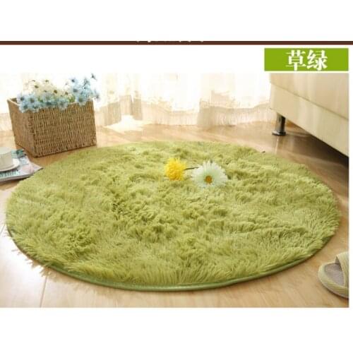 Free shipping nap 4.5cm 120*120cm Round Washable super cute round rug living room bedroom carpet bedside mat