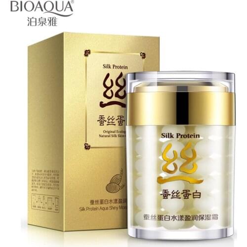 BIOAQUA face cream collagen protein moisturizer face cream anti acne anti wrinkle age silk skin care ageless products whitening