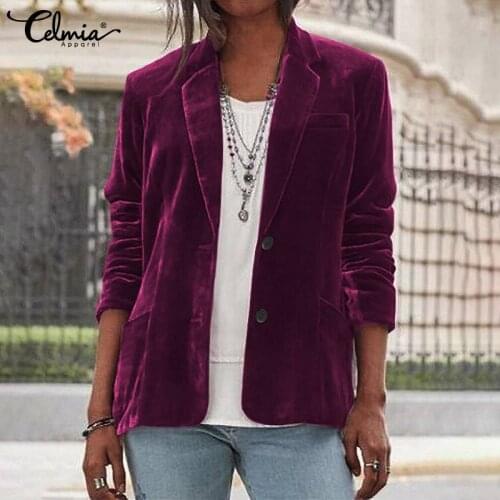 Celmia Women's Office Blazers