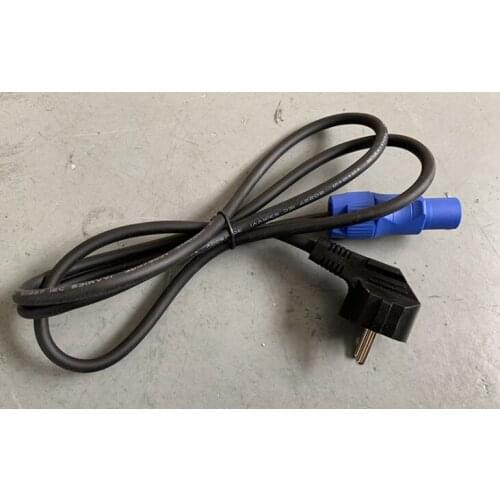 Stage light parts beam moving head light european plug power cable audio power plug