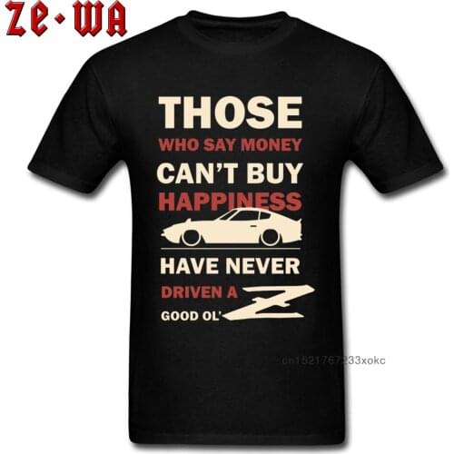2019 New T-shirt Men Cotton Clothes Happiness In A Datsun Z T Shirt JDM Oversize TShirt Cheap Price Brand Streetwear Top Tees